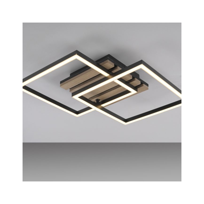 JUST LIGHT. 14053-79 - LED-loftlampe AKUSTIKA LED/15W/230V eg/sort