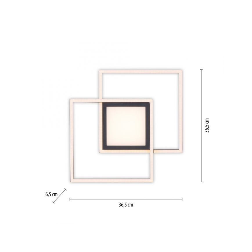 JUST LIGHT. 14144-18 - LED loftlampe ASMIN LED/26W/230V