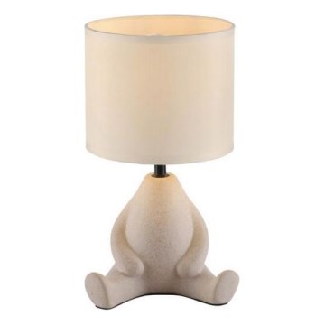 JUST LIGHT. 14190-39 - Bordlampe TED 1xE27/25W/230V beige