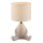 JUST LIGHT. 14190-39 - Bordlampe TED 1xE27/25W/230V beige