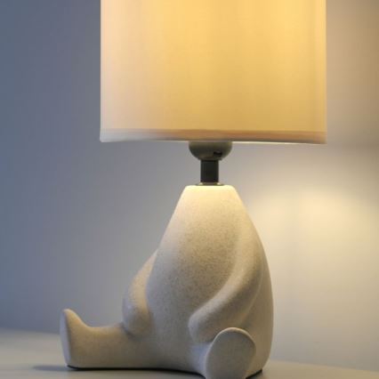 JUST LIGHT. 14190-39 - Bordlampe TED 1xE27/25W/230V beige