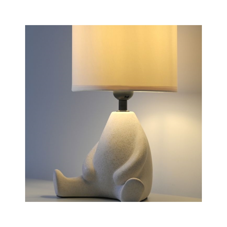 JUST LIGHT. 14190-39 - Bordlampe TED 1xE27/25W/230V beige