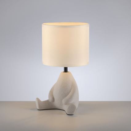 JUST LIGHT. 14190-39 - Bordlampe TED 1xE27/25W/230V beige