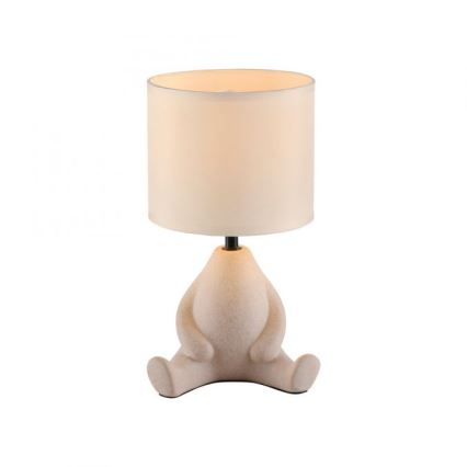 JUST LIGHT. 14190-39 - Bordlampe TED 1xE27/25W/230V beige