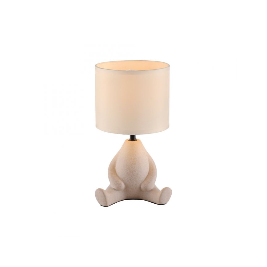 JUST LIGHT. 14190-39 - Bordlampe TED 1xE27/25W/230V beige