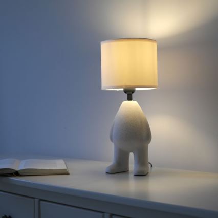 JUST LIGHT. 14191-39 - Bordlampe TED 1xE27/25W/230V beige