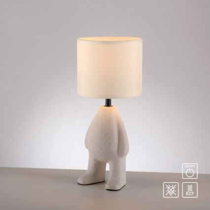 JUST LIGHT. 14191-39 - Bordlampe TED 1xE27/25W/230V beige