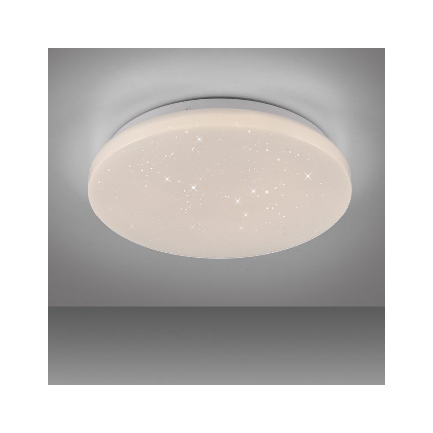 JUST LIGHT. 14275-16 - LED loftlampe URANUS LED/10W/230V diameter 26 cm hvid