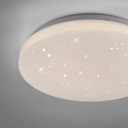 JUST LIGHT. 14275-16 - LED loftlampe URANUS LED/10W/230V diameter 26 cm hvid