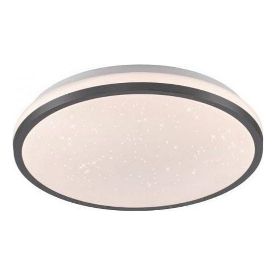 JUST LIGHT. 14293-18 - LED loftlampe dæmpbar KYLE LED/10W/230V diameter 28 cm sort