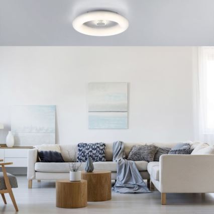 JUST LIGHT. 14383-16 - LED loftlampe dæmpbar VERTIGO LED/26W/230V 2700-5000K hvid + fjernbetjening