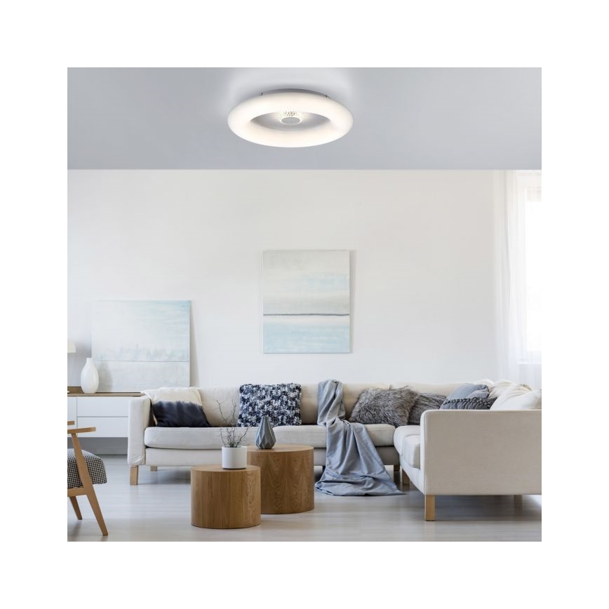 JUST LIGHT. 14383-16 - LED loftlampe dæmpbar VERTIGO LED/26W/230V 2700-5000K hvid + fjernbetjening