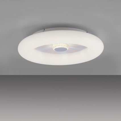 JUST LIGHT. 14383-16 - LED loftlampe dæmpbar VERTIGO LED/26W/230V 2700-5000K hvid + fjernbetjening