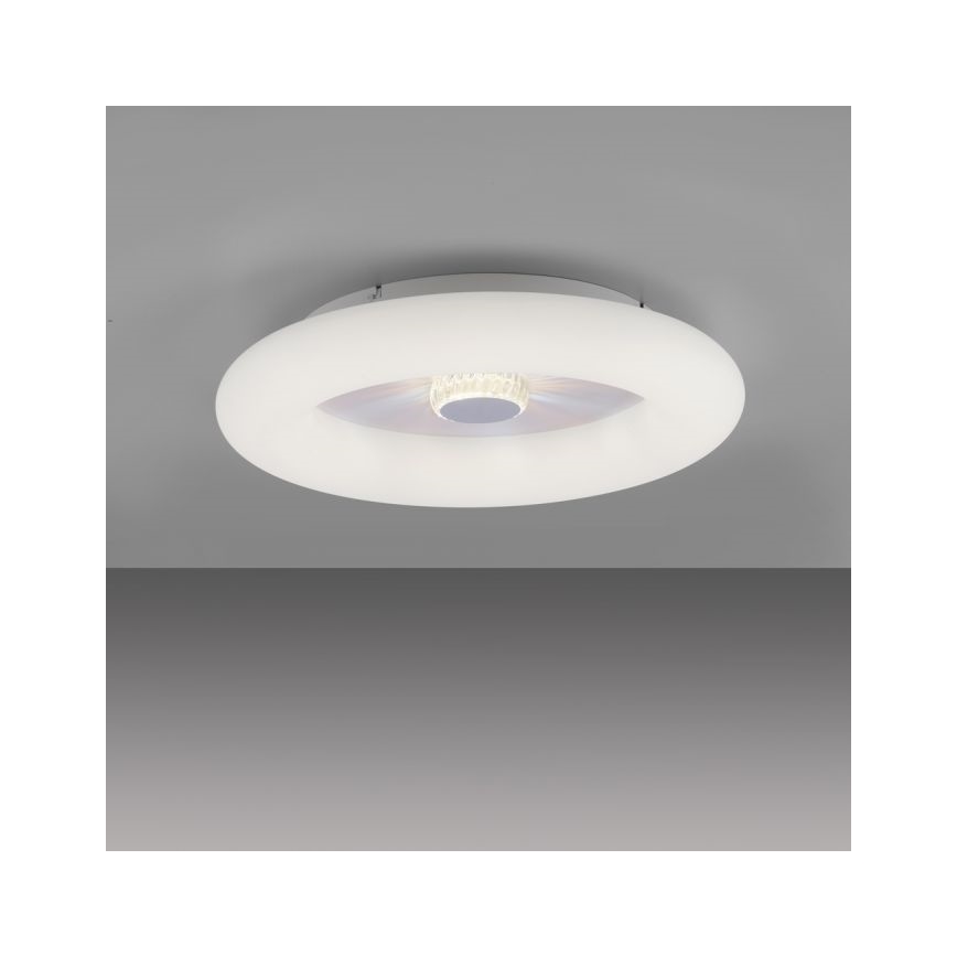 JUST LIGHT. 14383-16 - LED loftlampe dæmpbar VERTIGO LED/26W/230V 2700-5000K hvid + fjernbetjening
