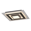 JUST LIGHT. 14439-21 - LED-loftlampe CICHIO LED/18,5W/230V + LED/9W 40x40 cm sort