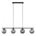 JUST LIGHT. 14604-18 - Pendel WIDOW 4xE14/25W/230V sort