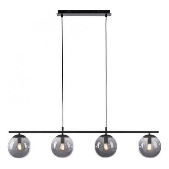 JUST LIGHT. 14604-18 - Pendel WIDOW 4xE14/25W/230V sort