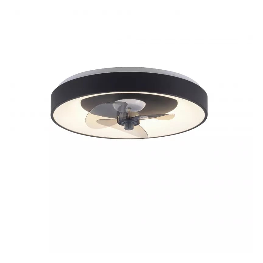 JUST LIGHT. 14644-18 - LED Loftlampe med ventilator dæmpbar VENIKA LED/36W/230V diameter 48,6 cm 2700-5000K + fjernbetjening