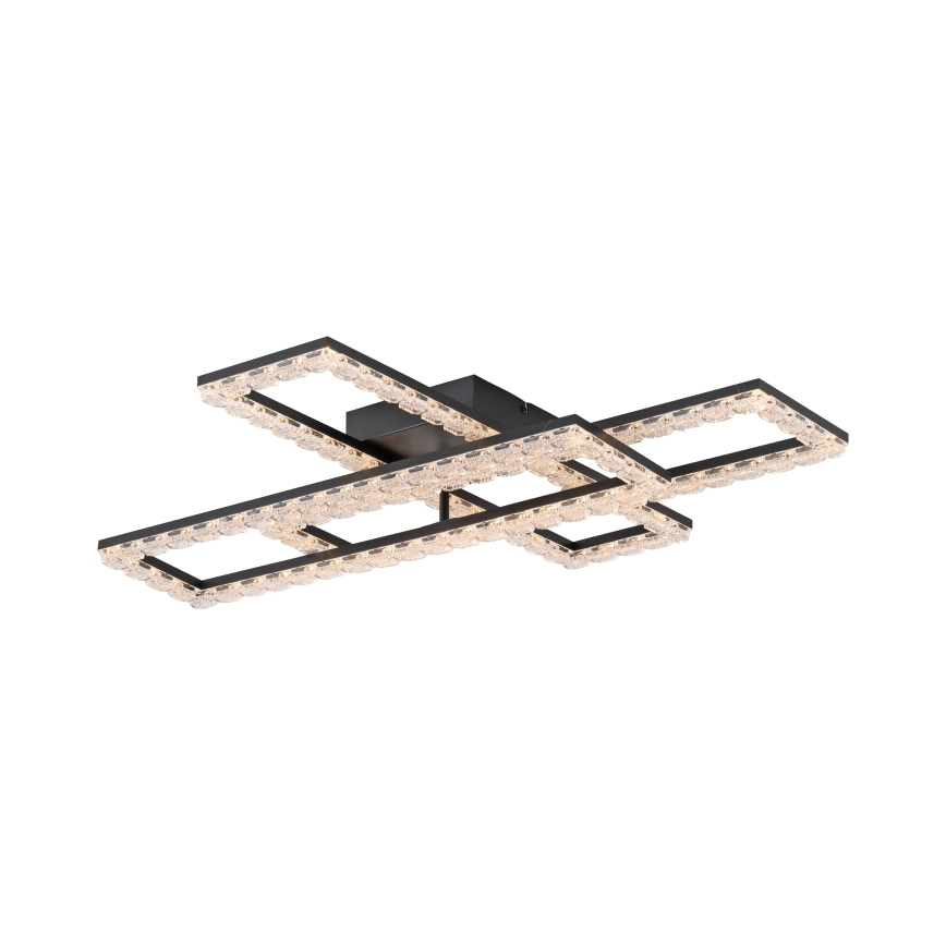 JUST LIGHT. 14733-18 - LED loftlampe GLITRA LED/35W/230V 57x72 cm sort