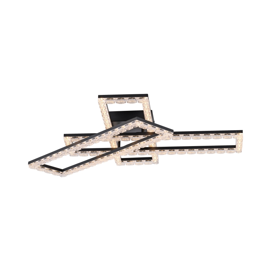 JUST LIGHT. 14733-18 - LED loftlampe GLITRA LED/35W/230V 57x72 cm sort