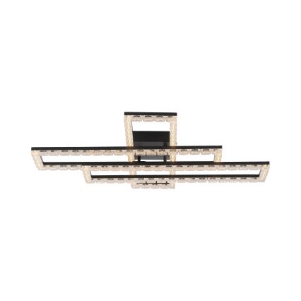 JUST LIGHT. 14733-18 - LED loftlampe GLITRA LED/35W/230V 57x72 cm sort