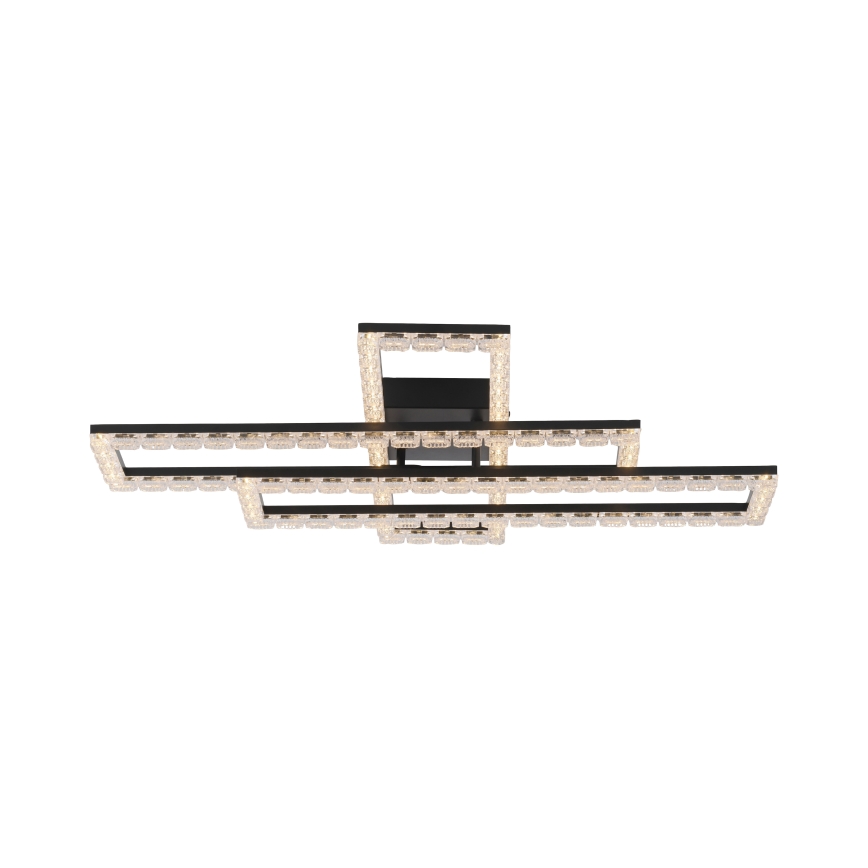 JUST LIGHT. 14733-18 - LED loftlampe GLITRA LED/35W/230V 57x72 cm sort
