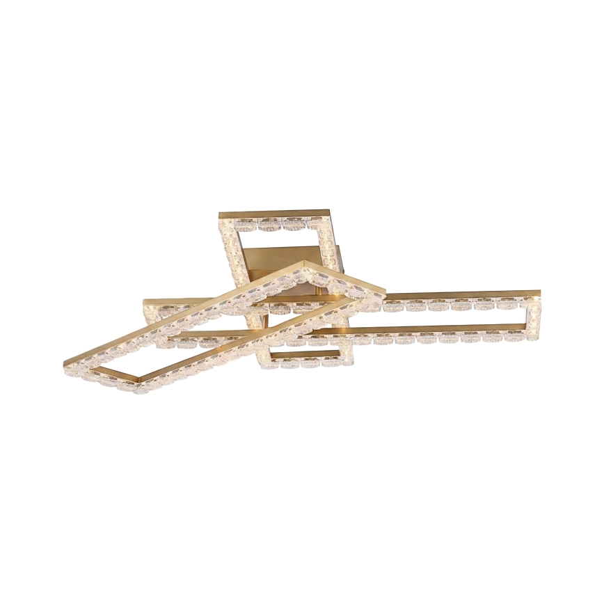 JUST LIGHT. 14733-60 - LED loftlampe GLITRA LED/35W/230V 57,25x72,05 cm guld