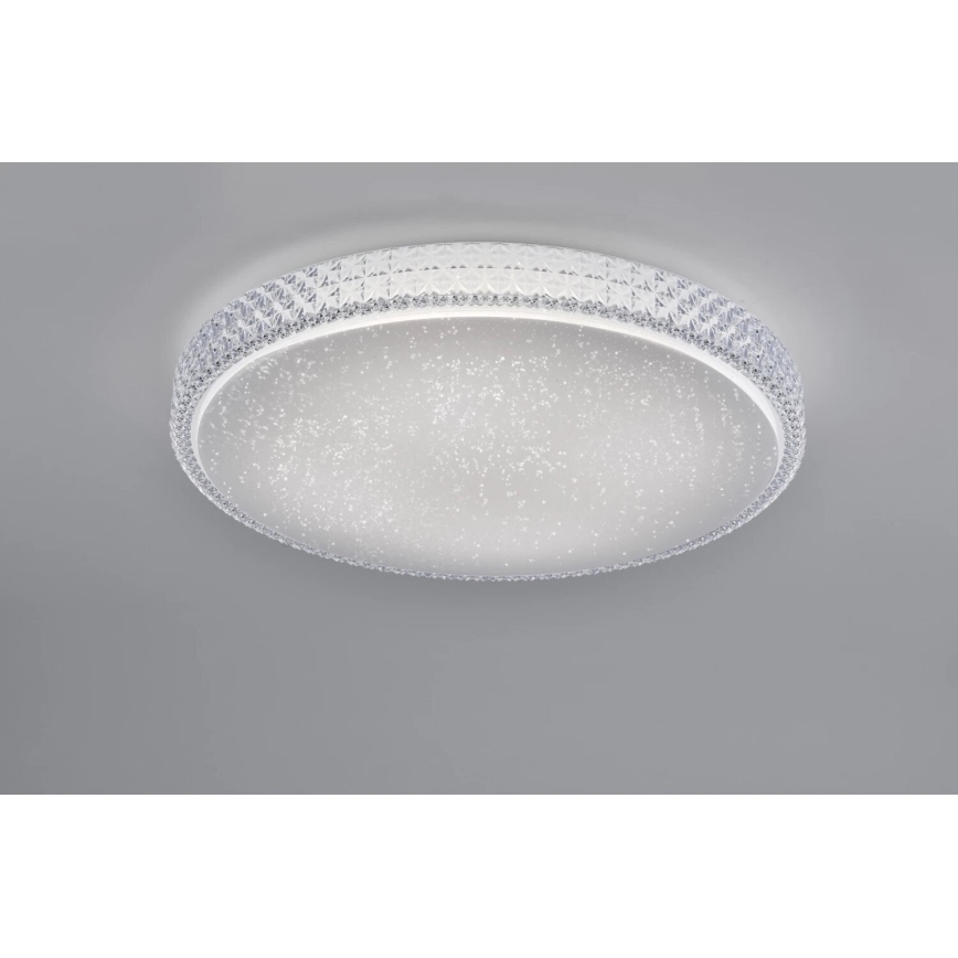 JUST LIGHT. 14745-00 - LED loftlampe dæmpbar RGB-farver FRIDA LED/36W/230V 2700-5000K + fjernbetjening