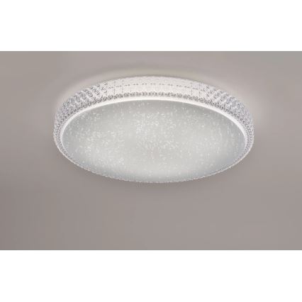 JUST LIGHT. 14745-00 - LED loftlampe dæmpbar RGB-farver FRIDA LED/36W/230V 2700-5000K + fjernbetjening