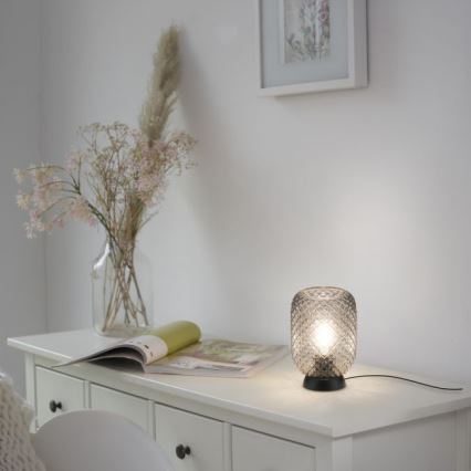JUST LIGHT. 14906-18 - Bordlampe REISHI 1xE27/40W/230V sort