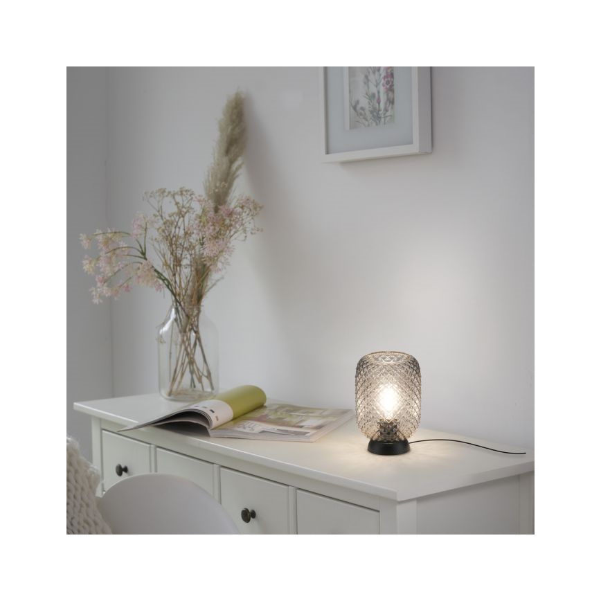 JUST LIGHT. 14906-18 - Bordlampe REISHI 1xE27/40W/230V sort