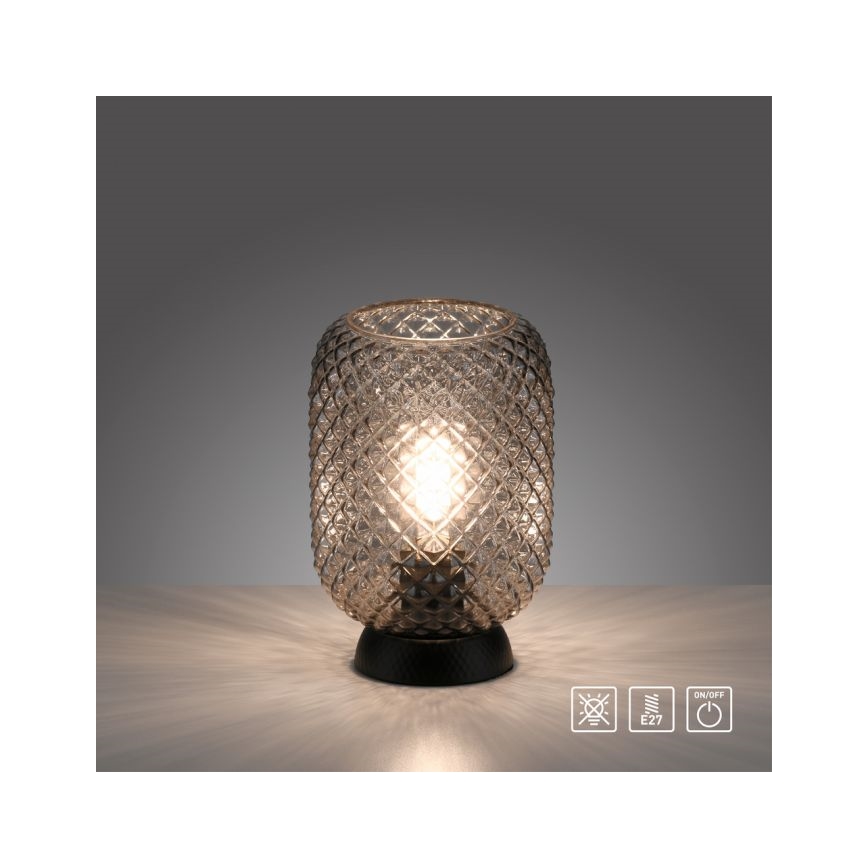 JUST LIGHT. 14906-18 - Bordlampe REISHI 1xE27/40W/230V sort