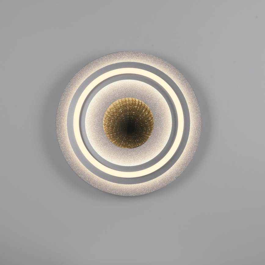 JUST LIGHT. 15089-21 - LED loftlampe CICHIO LED/36W/230V Ø 40 cm mat krom