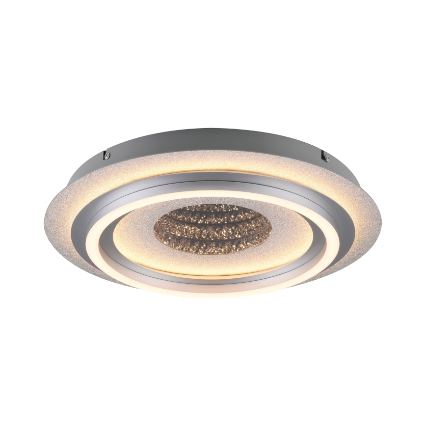 JUST LIGHT. 15089-21 - LED loftlampe CICHIO LED/36W/230V Ø 40 cm mat krom
