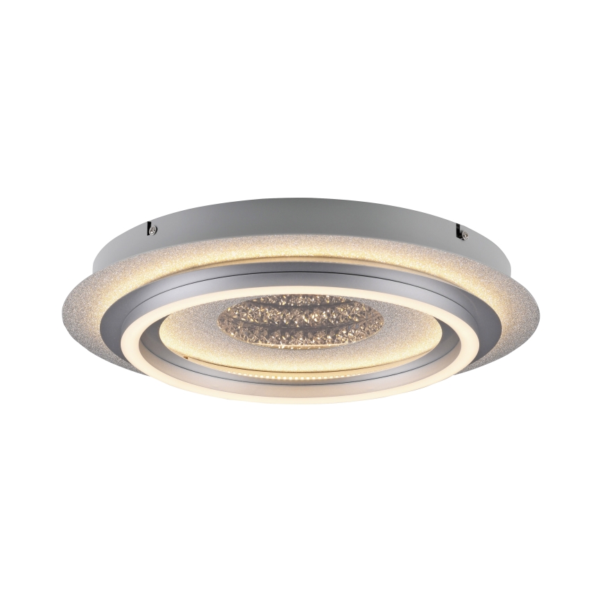 JUST LIGHT. 15089-21 - LED loftlampe CICHIO LED/36W/230V Ø 40 cm mat krom