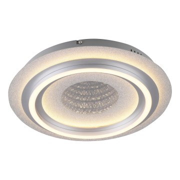 JUST LIGHT. 15089-21 - LED loftlampe CICHIO LED/36W/230V Ø 40 cm mat krom