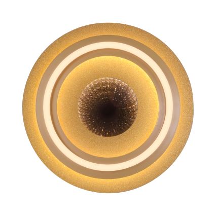 JUST LIGHT. 15089-60 - LED loftlampe CICHIO LED/36W/230V Ø 40 cm guld