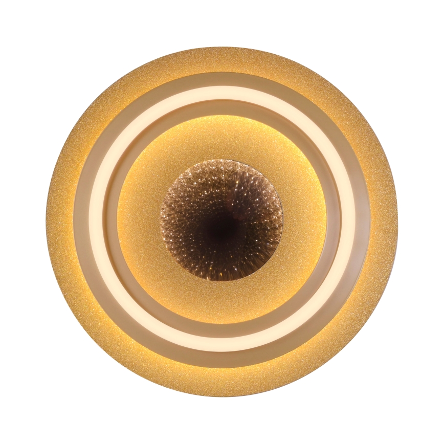 JUST LIGHT. 15089-60 - LED loftlampe CICHIO LED/36W/230V Ø 40 cm guld