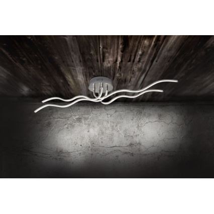 JUST LIGHT. 15126-55 - LED loftlampe WAVE LED/29,4W/230V mat krom