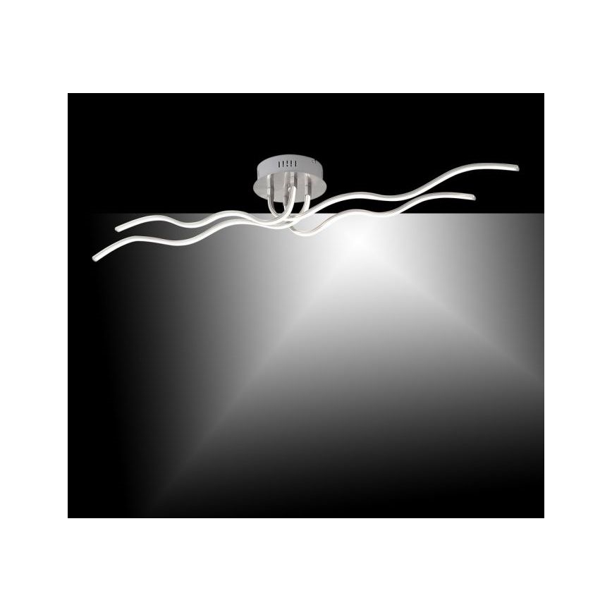 JUST LIGHT. 15126-55 - LED loftlampe WAVE LED/29,4W/230V mat krom