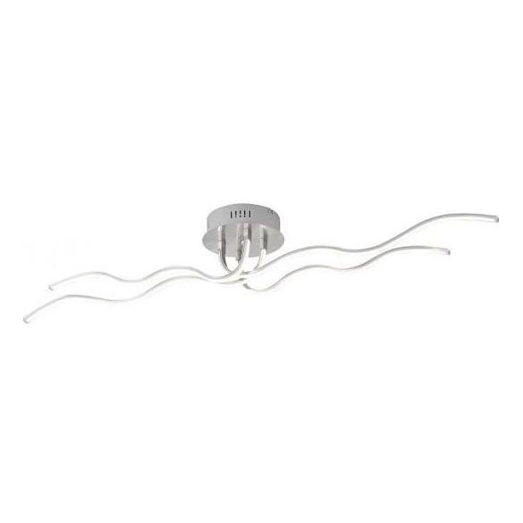 JUST LIGHT. 15126-55 - LED loftlampe WAVE LED/29,4W/230V mat krom