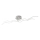 JUST LIGHT. 15126-55 - LED loftlampe WAVE LED/29,4W/230V mat krom