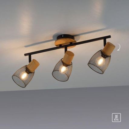 JUST LIGHT. 15193-79 - Spotlampe TAMIS 3xE14/10W/230V