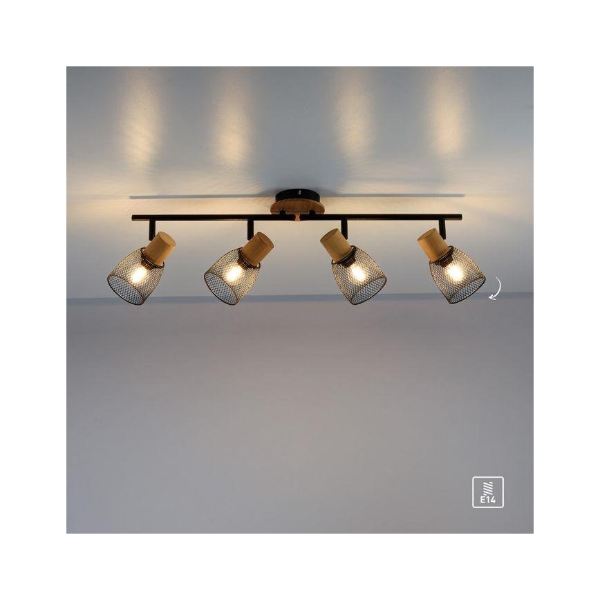 JUST LIGHT. 15194-79 - Spotlampe TAMIS 4xE14/10W/230V