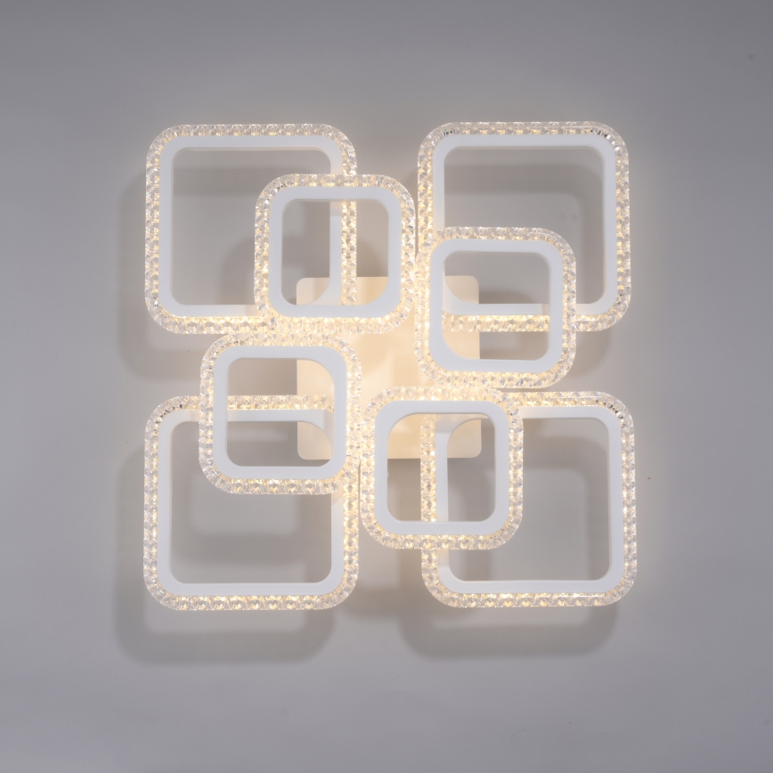 JUST LIGHT. 15269-16 - LED loftlampe CRYSTALLO LED/43,5W/230V 49x49 cm hvid
