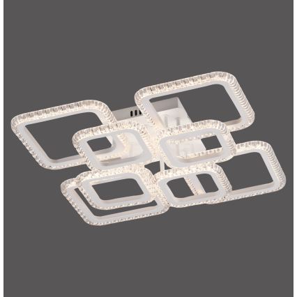 JUST LIGHT. 15269-16 - LED loftlampe CRYSTALLO LED/43,5W/230V 49x49 cm hvid