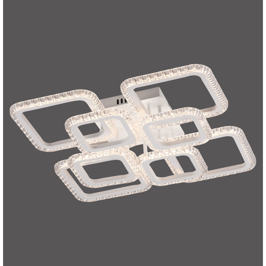 JUST LIGHT. 15269-16 - LED loftlampe CRYSTALLO LED/43,5W/230V 49x49 cm hvid
