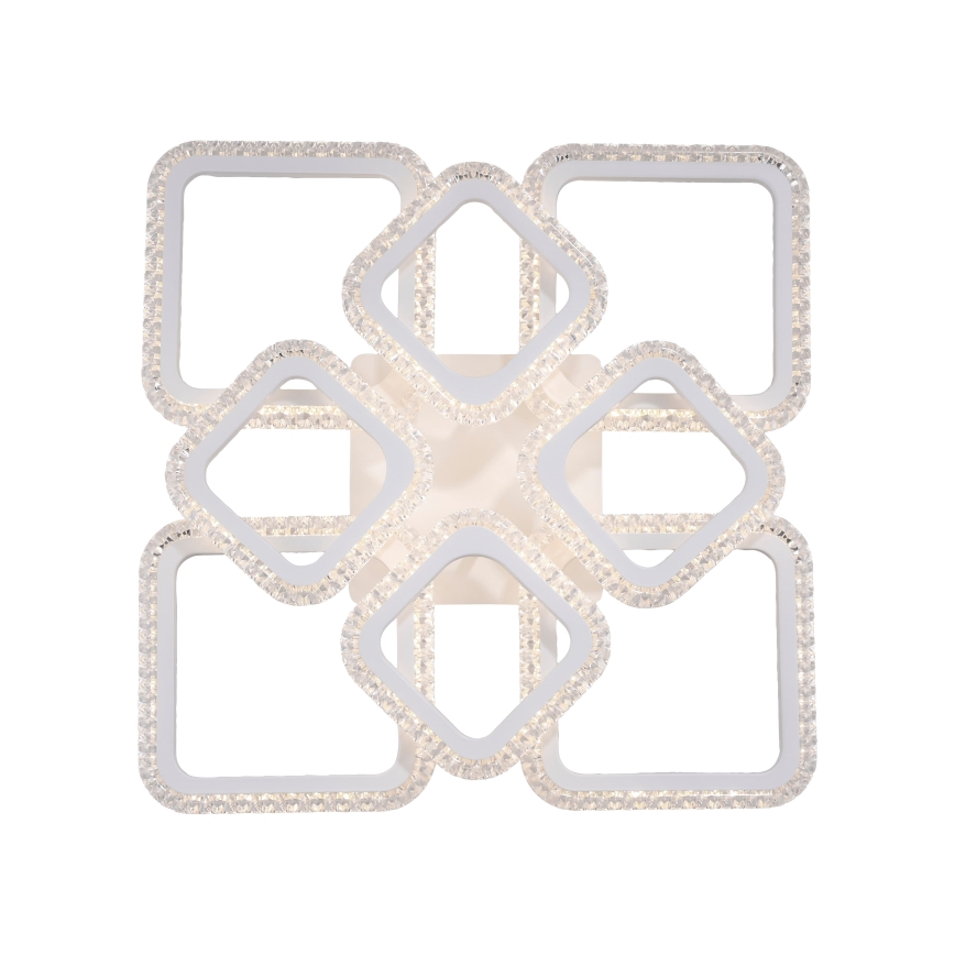 JUST LIGHT. 15269-16 - LED loftlampe CRYSTALLO LED/43,5W/230V 49x49 cm hvid