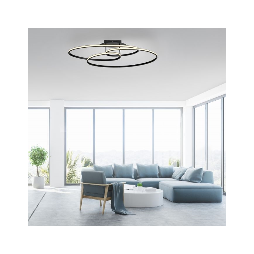 JUST LIGHT. 15321-18 - LED loftlampe LUMACA LED/33W/230V sort