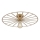 JUST LIGHT. 15636-60 - Loftlampe SPIKE 1xE27/40W/230V diameter 50 cm messing